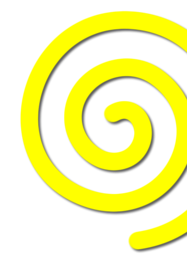 orange spiral